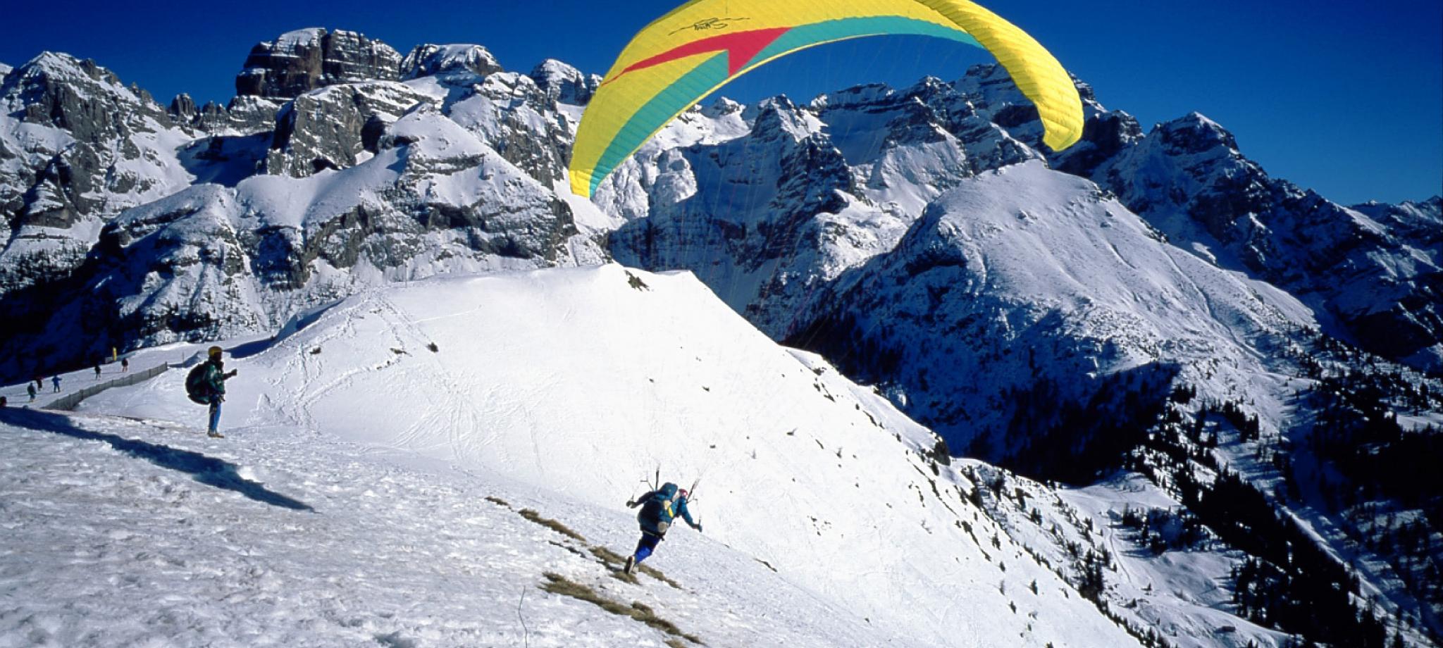 Parapendio, Madonna di Campiglio